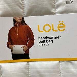 Lolë Handwarmer Belt Bag - Cream